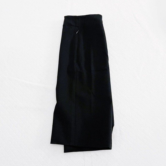 Diane Von Furstenberg DVF Black Hidden Front Pocket Pencil Skirt SZ4 - Picture 5 of 5